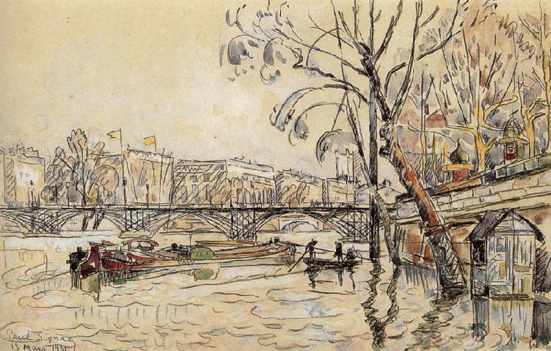 Paul Signac Art bridge china oil painting image